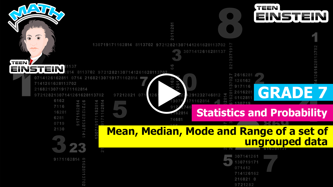 Statistics and Probability Mean Median Mode of ungrouped data